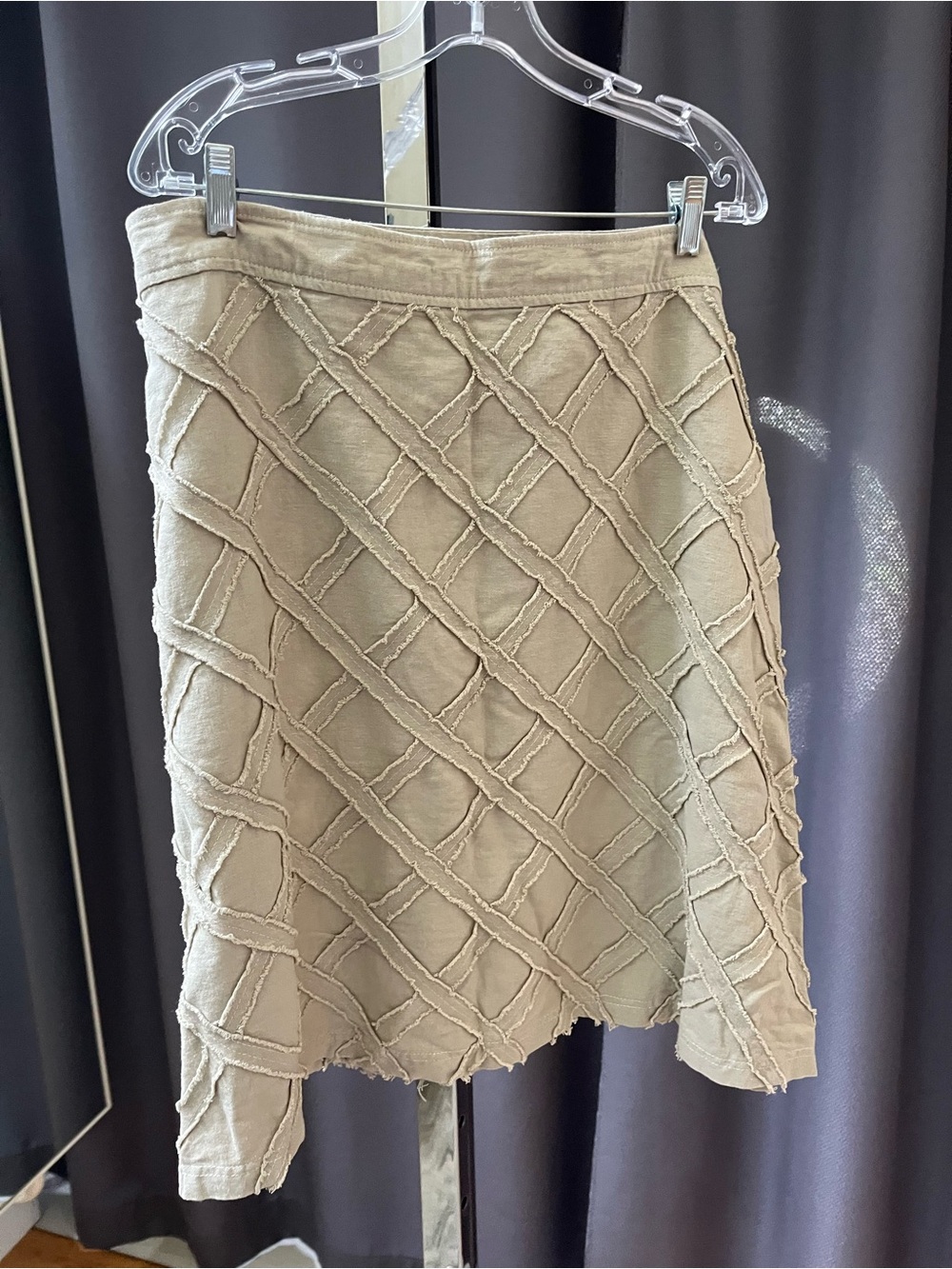For Cynthia Linen Blend Skirt